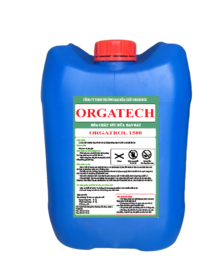 Pre-cleaning chemical: Orgatrol 1500